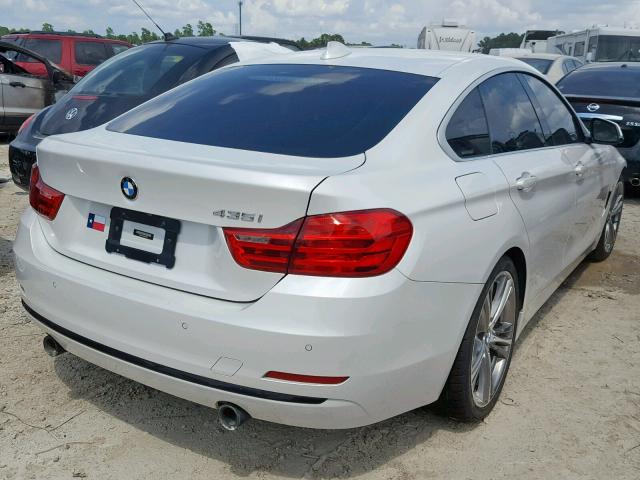 WBA4B1C55GG242287 - 2016 BMW 435 I WHITE photo 4