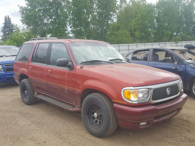 4M2ZU55P4WUJ46475 - 1998 MERCURY MOUNTAINEE RED photo 1