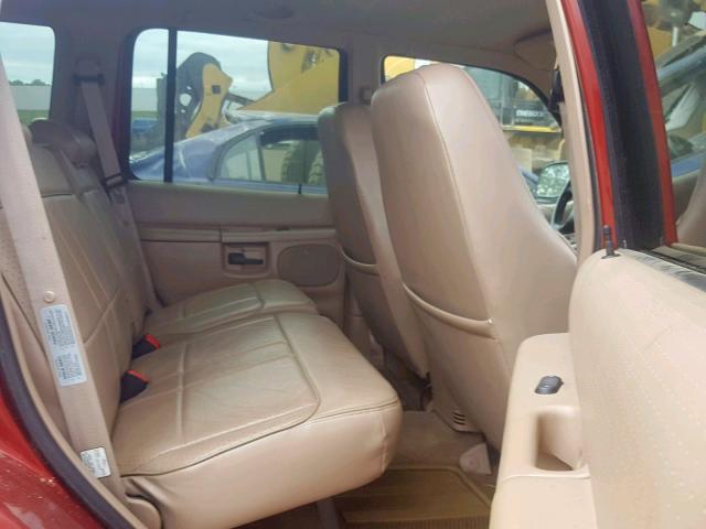 4M2ZU55P4WUJ46475 - 1998 MERCURY MOUNTAINEE RED photo 6