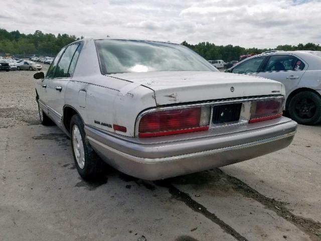 1G4CU5213TH608018 - 1996 BUICK PARK AVENU WHITE photo 3