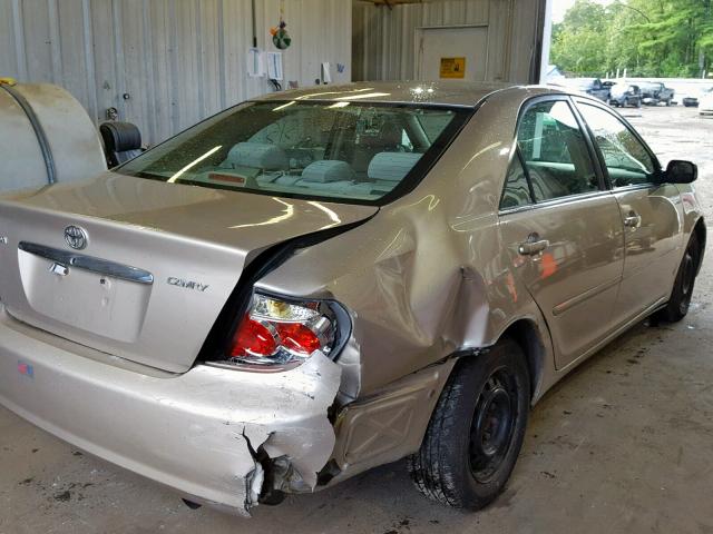 4T1BE32K55U393595 - 2005 TOYOTA CAMRY LE GOLD photo 9