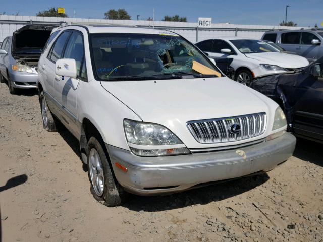 JTJGF10U220119514 - 2002 LEXUS RX 300 WHITE photo 1