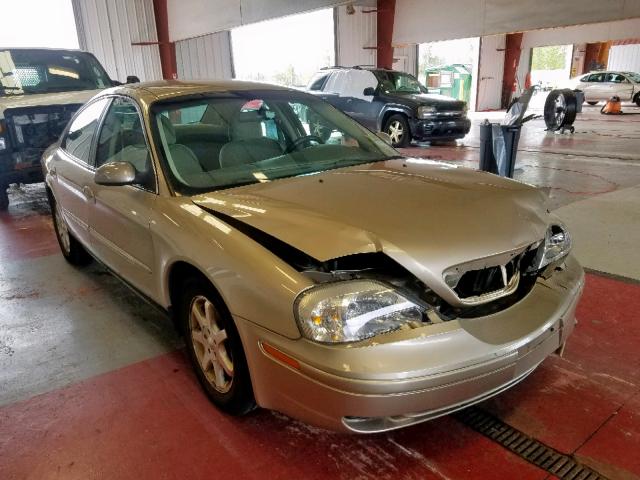 1MEFM50U3YA601938 - 2000 MERCURY SABLE GS GOLD photo 1