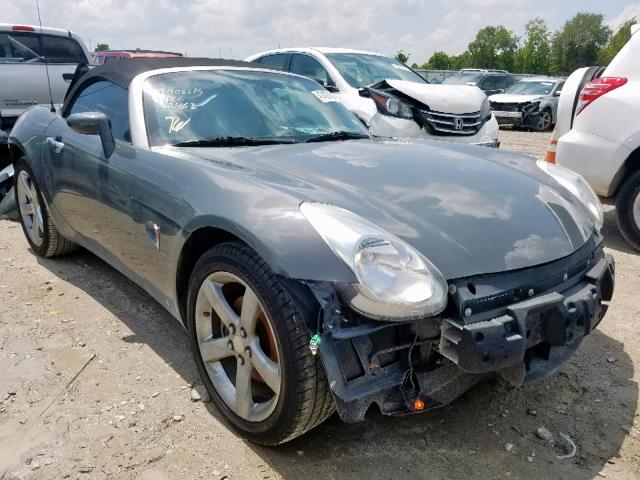 1G2MB35B08Y122463 - 2008 PONTIAC SOLSTICE GRAY photo 1