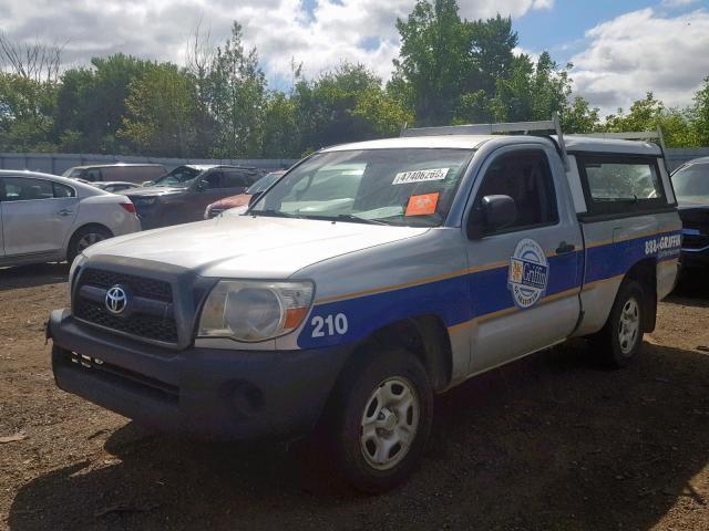 5TFNX4CN3BX006532 - 2011 TOYOTA TACOMA SILVER photo 2