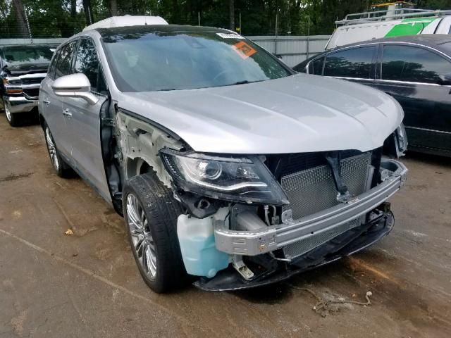 2LMTJ6LR0GBL20595 - 2016 LINCOLN MKX RESERV SILVER photo 1