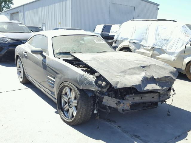 1C3AN69L54X004990 - 2004 CHRYSLER CROSSFIRE GRAY photo 1