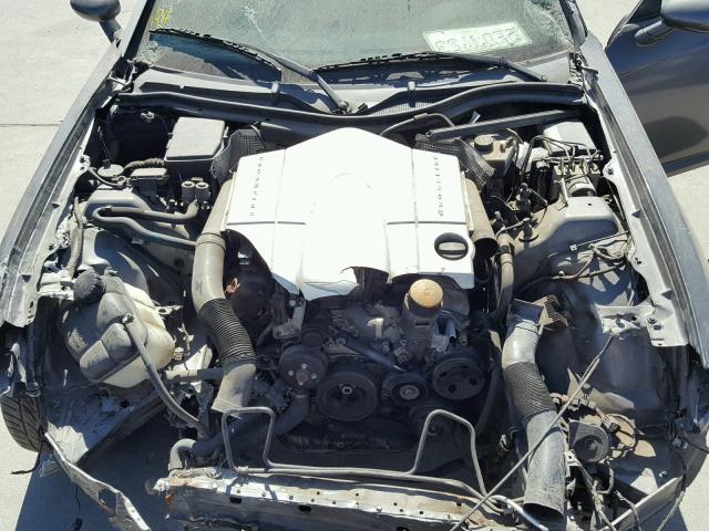 1C3AN69L54X004990 - 2004 CHRYSLER CROSSFIRE GRAY photo 7