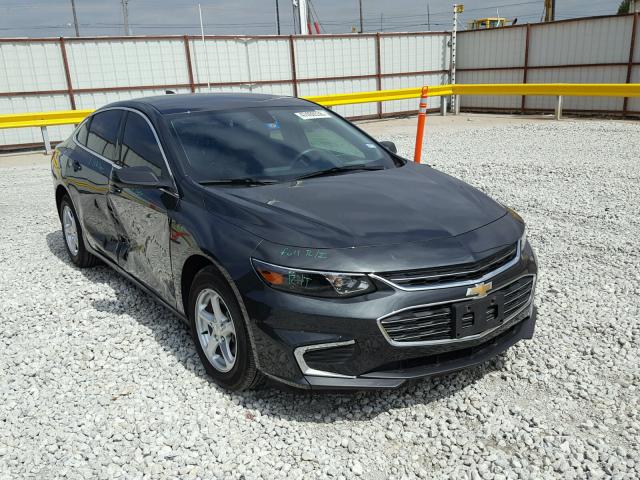 1G1ZB5ST0HF201422 - 2017 CHEVROLET MALIBU LS 石墨色 照片 1