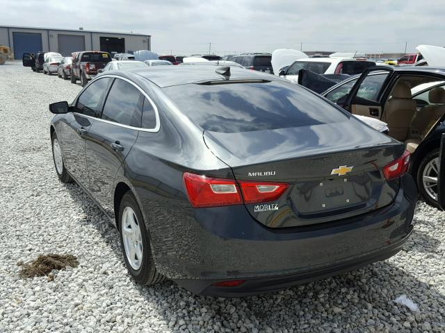 1G1ZB5ST0HF201422 - 2017 CHEVROLET MALIBU LS 石墨色 照片 3