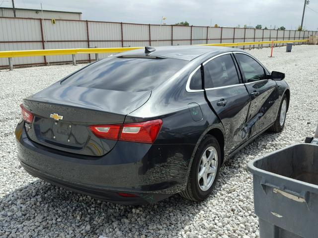 1G1ZB5ST0HF201422 - 2017 CHEVROLET MALIBU LS 石墨色 照片 4