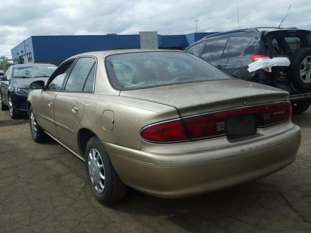 2G4WS52J441197672 - 2004 BUICK CENTURY CU GOLD photo 3