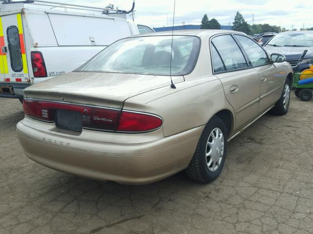 2G4WS52J441197672 - 2004 BUICK CENTURY CU GOLD photo 4