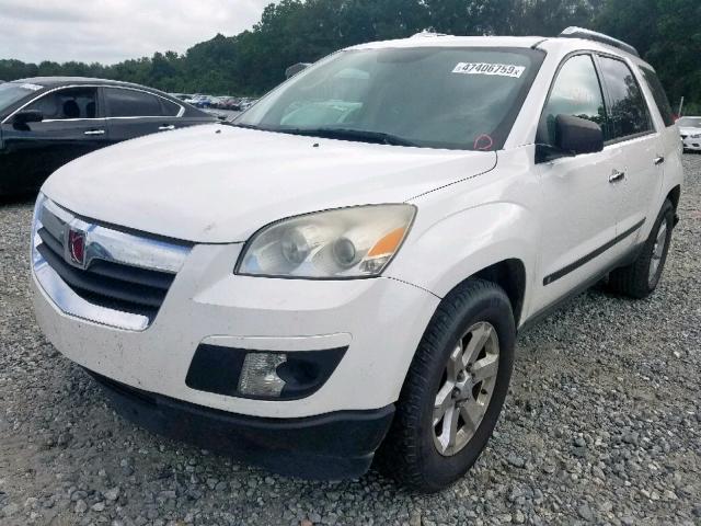 5GZER13798J294299 - 2008 SATURN OUTLOOK XE WHITE photo 2