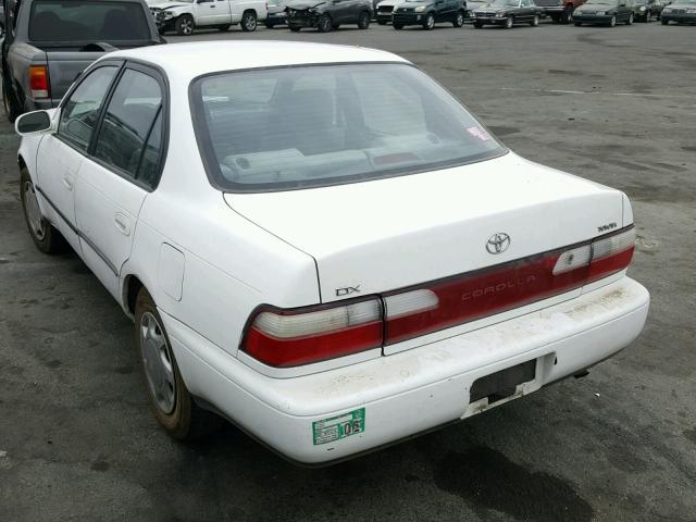 1NXBB02E1TZ372354 - 1996 TOYOTA COROLLA DX WHITE photo 3