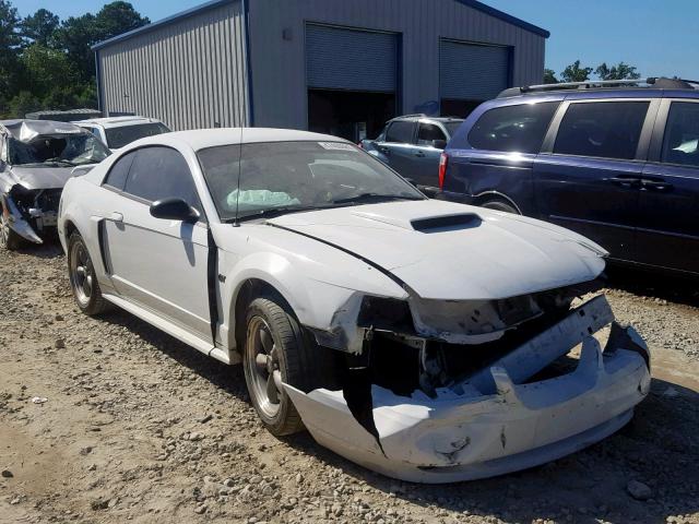 1FAFP42X31F162944 - 2001 FORD MUSTANG GT WHITE photo 1