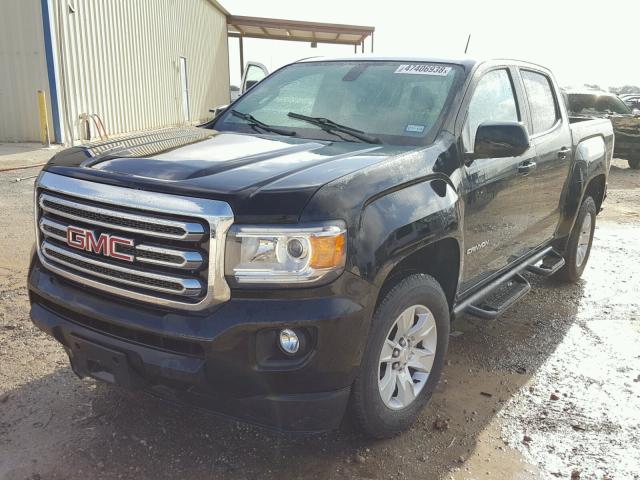 1GTG5CE33G1261017 - 2016 GMC CANYON SLE BLACK photo 2