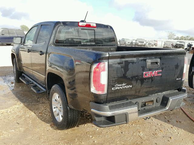 1GTG5CE33G1261017 - 2016 GMC CANYON SLE BLACK photo 3