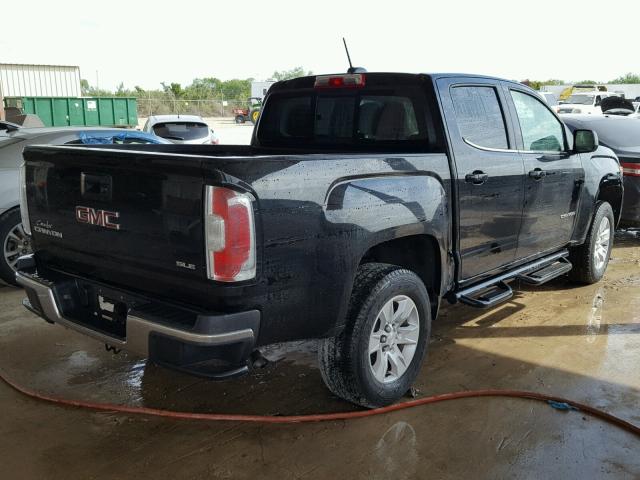 1GTG5CE33G1261017 - 2016 GMC CANYON SLE BLACK photo 4