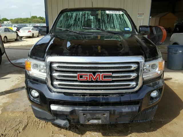 1GTG5CE33G1261017 - 2016 GMC CANYON SLE BLACK photo 9