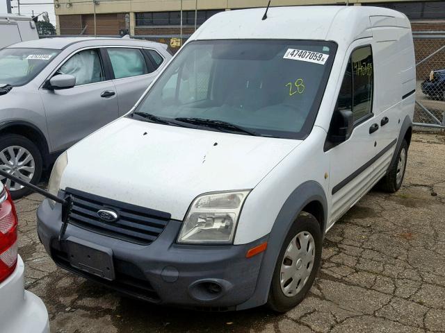 NM0LS7AN9DT137949 - 2013 FORD TRANSIT CO WHITE photo 2