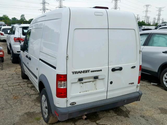 NM0LS7AN9DT137949 - 2013 FORD TRANSIT CO WHITE photo 3