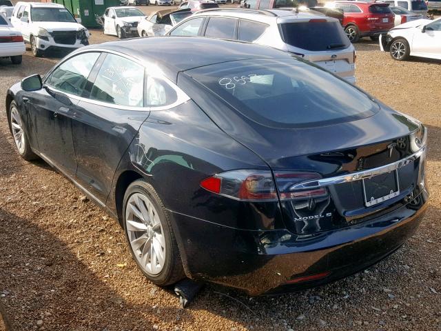 5YJSA1E16HF202867 - 2017 TESLA MODEL S შავი ფოტო 3