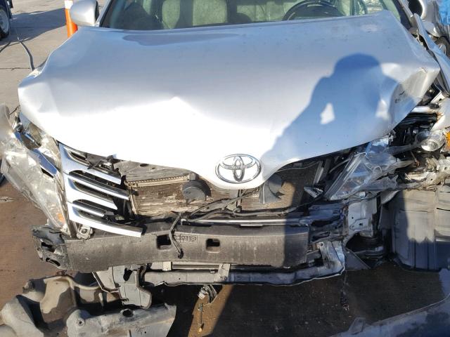 4T3BK11A89U018626 - 2009 TOYOTA VENZA BASE SILVER photo 7