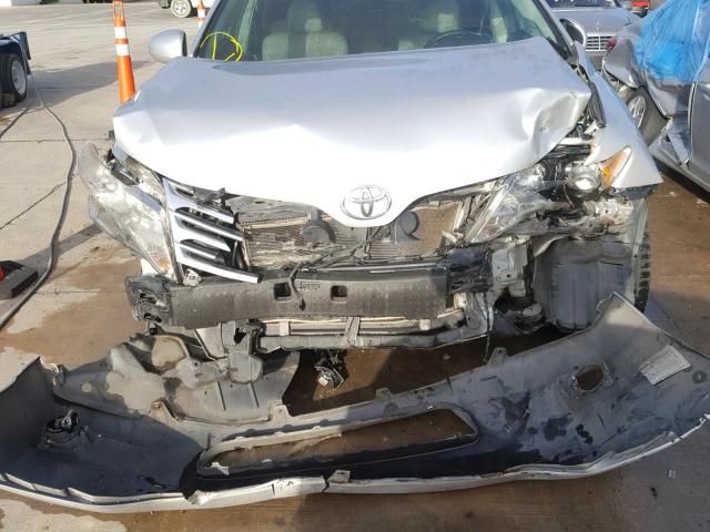 4T3BK11A89U018626 - 2009 TOYOTA VENZA BASE SILVER photo 9