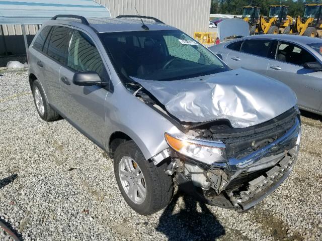 2FMDK3GC7CBA67576 - 2012 FORD EDGE SE SILVER photo 1