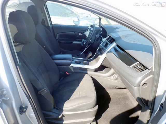 2FMDK3GC7CBA67576 - 2012 FORD EDGE SE SILVER photo 5