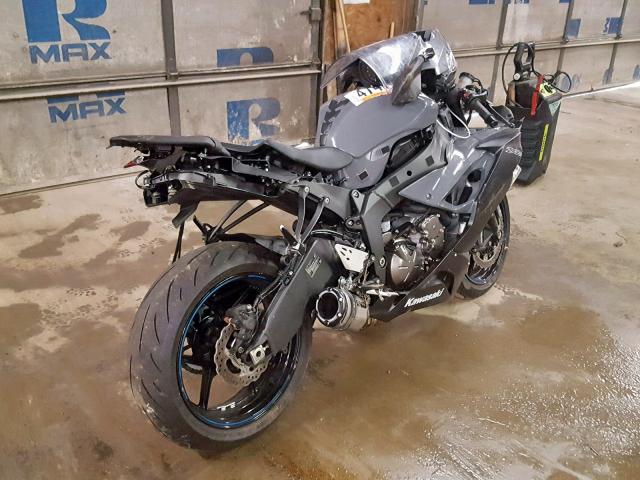 JKBZXJG19KA003389 - 2019 KAWASAKI ZX636 K GRAY photo 4