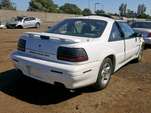 1G2WJ12M2TF226172 - 1996 PONTIAC GRAND PRIX Ақ фото 4
