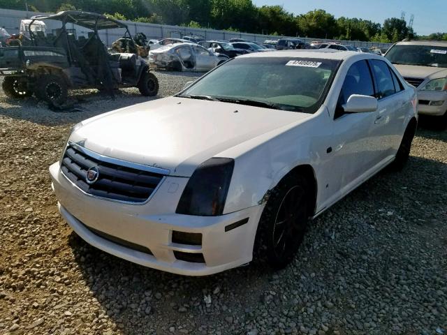 1G6DC67A160180398 - 2006 CADILLAC STS WHITE photo 2