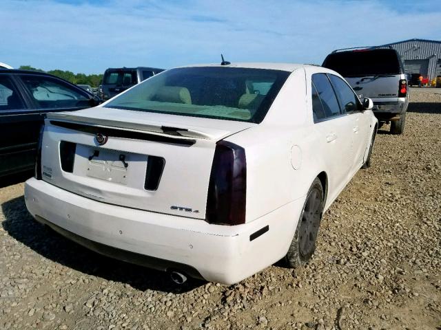 1G6DC67A160180398 - 2006 CADILLAC STS WHITE photo 4