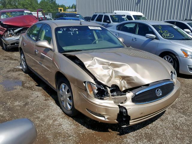 2G4WC532451268357 - 2005 BUICK LACROSSE C GOLD photo 1