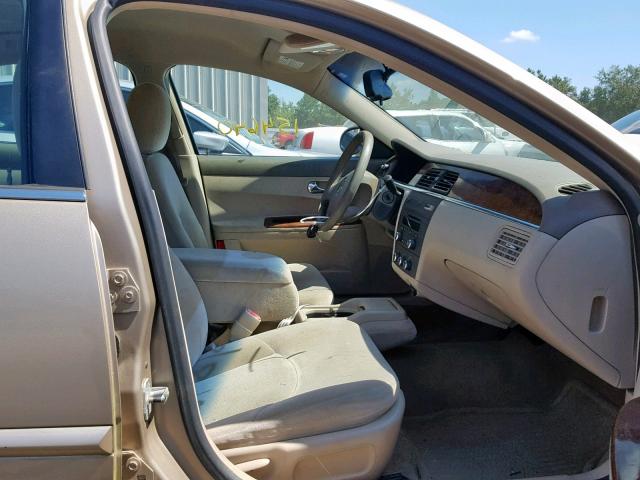 2G4WC532451268357 - 2005 BUICK LACROSSE C GOLD photo 5