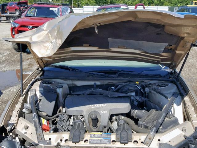 2G4WC532451268357 - 2005 BUICK LACROSSE C GOLD photo 7