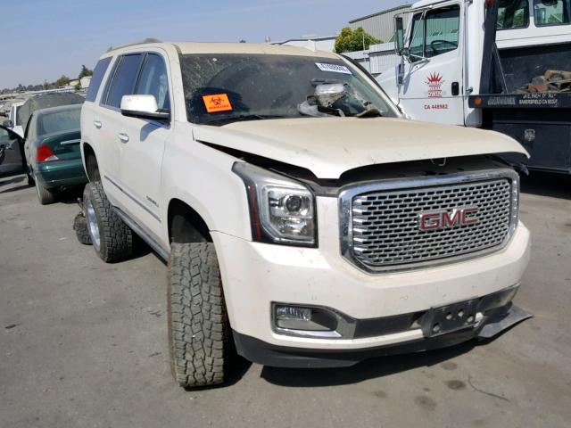 1GKS2CKJ0FR636470 - 2015 GMC YUKON DENA WHITE photo 1