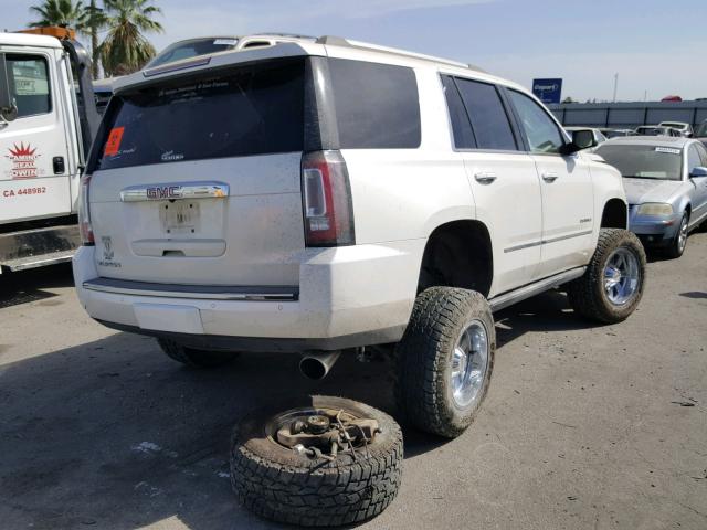 1GKS2CKJ0FR636470 - 2015 GMC YUKON DENA WHITE photo 4