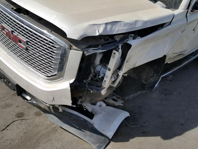 1GKS2CKJ0FR636470 - 2015 GMC YUKON DENA WHITE photo 9