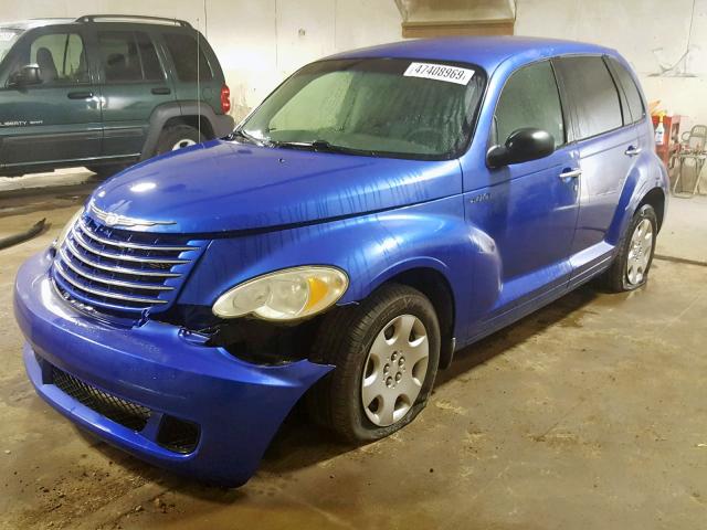 3A4FY48B76T291957 - 2006 CHRYSLER PT CRUISER BLUE photo 2