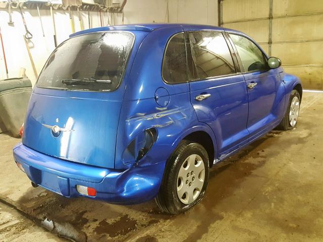 3A4FY48B76T291957 - 2006 CHRYSLER PT CRUISER BLUE photo 4