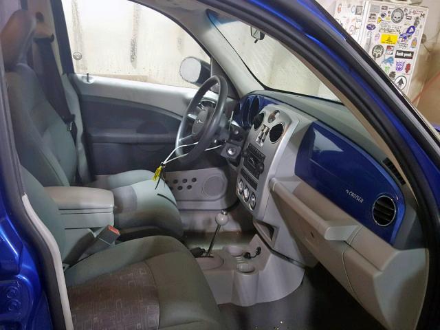 3A4FY48B76T291957 - 2006 CHRYSLER PT CRUISER BLUE photo 5