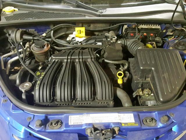 3A4FY48B76T291957 - 2006 CHRYSLER PT CRUISER BLUE photo 7