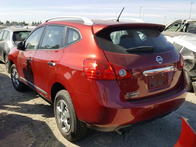JN8AS5MT5FW152172 - 2015 NISSAN ROGUE SELE RED photo 3