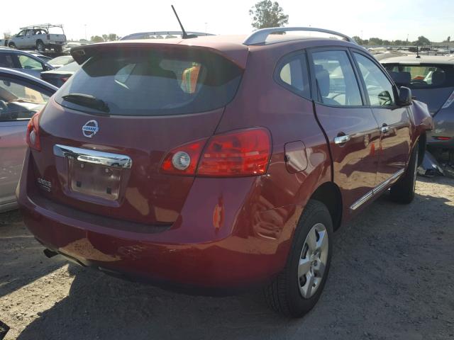 JN8AS5MT5FW152172 - 2015 NISSAN ROGUE SELE RED photo 4