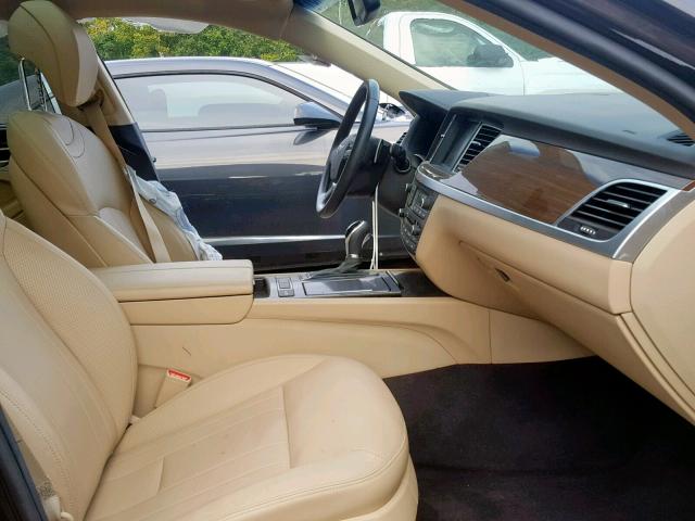 KMHGN4JE3HU183850 - 2017 GENESIS G80 BASE BROWN photo 5