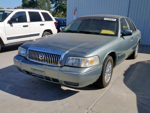 2MEFM75V16X627701 - 2006 MERCURY GRAND MARQ GREEN photo 2