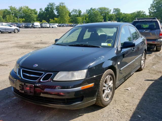 YS3FD46Y171015686 - 2007 SAAB 9-3 2.0T BLACK photo 2